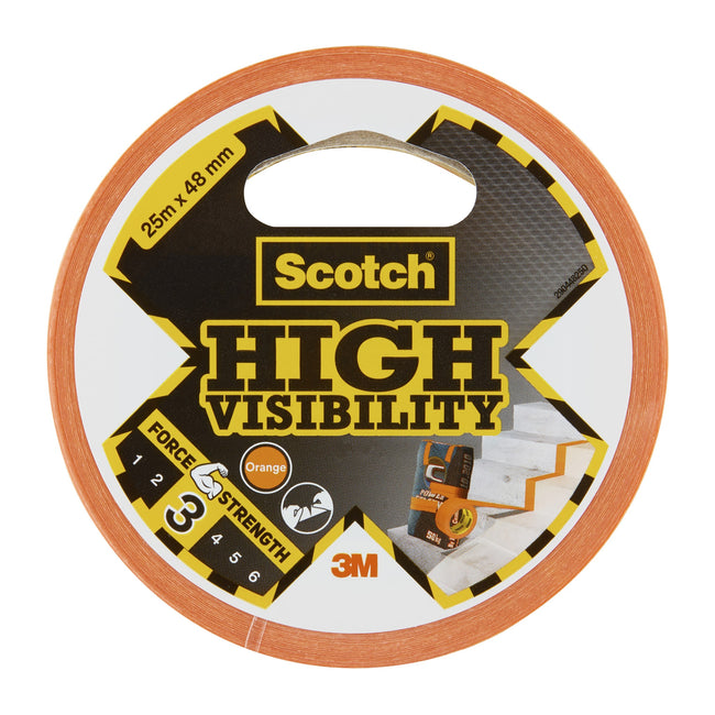 Scotch -  Plakband high visibility 48mmx25m oranje | 798 stuks