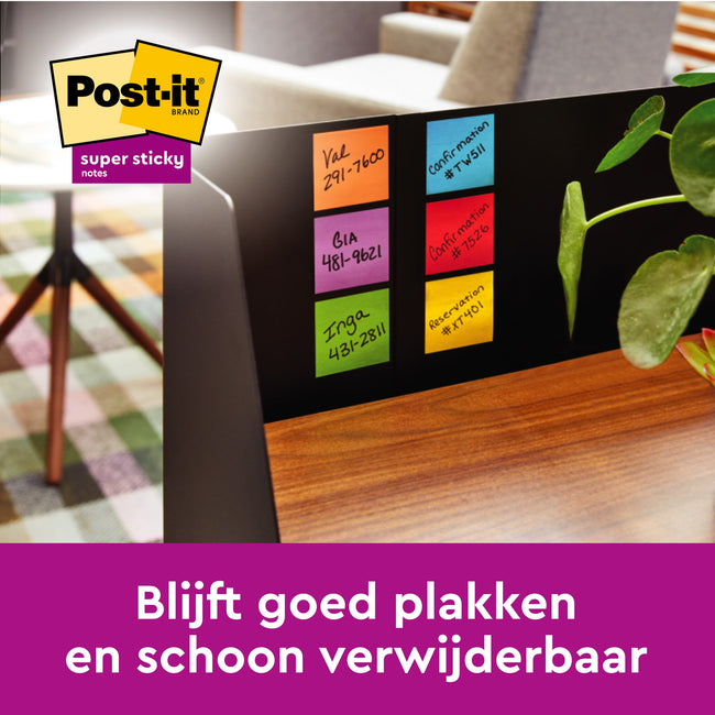Post-it -  Memoblok  z-notes r330 super sticky boost | 12 stuks