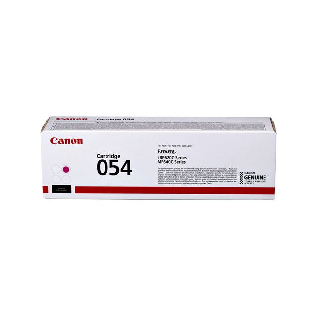 Canon - Toner 054, 1 200 pages, OEM 3022C002, Magenta