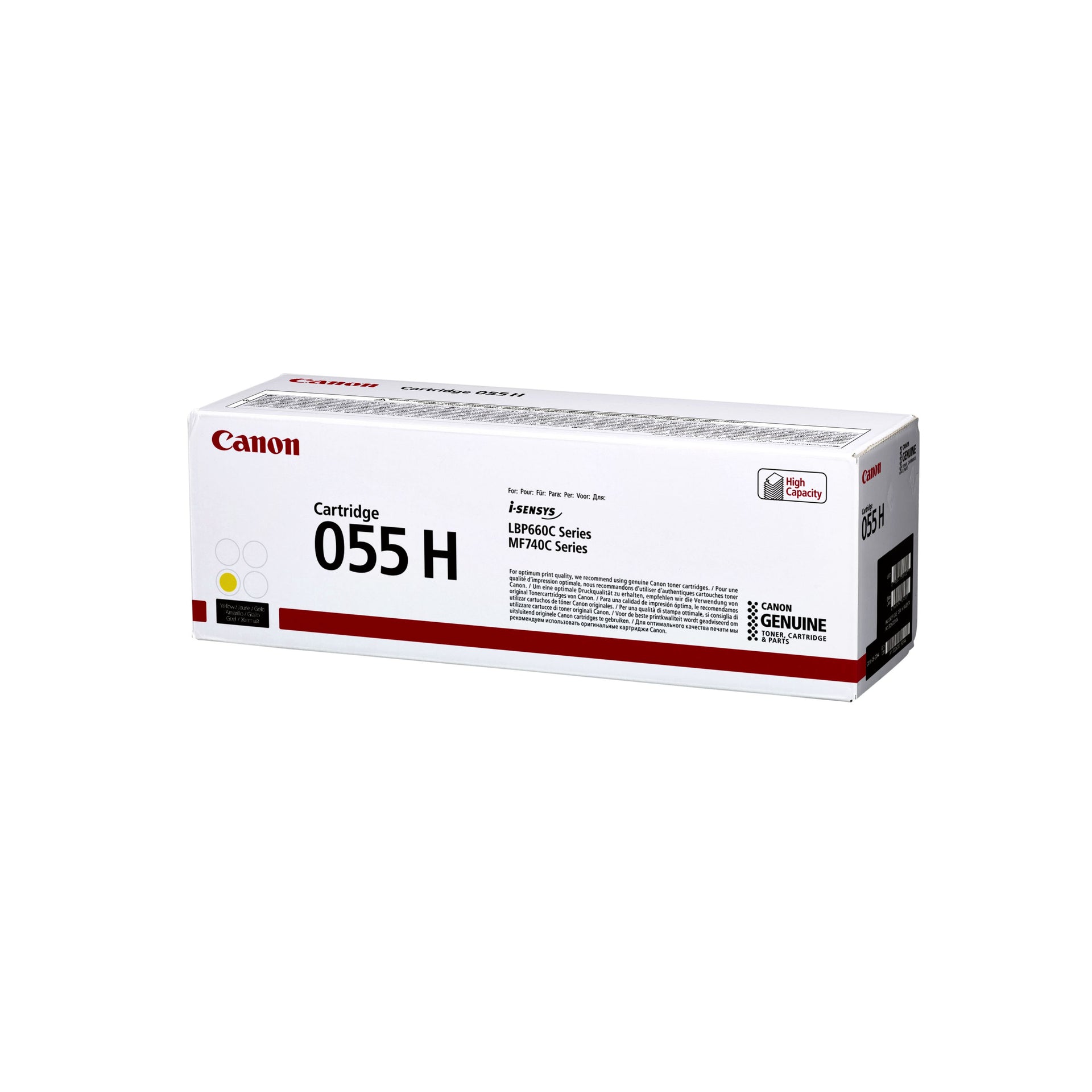 Canon -  055H tonercartridge 1 stuk(s) Origineel Geel
