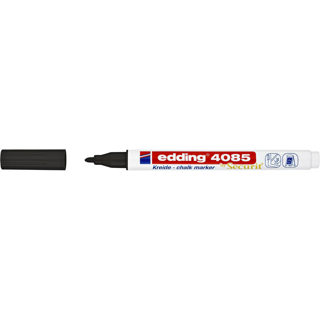 Edding -  Krijtstift  4085 rond 1-2mm zwart