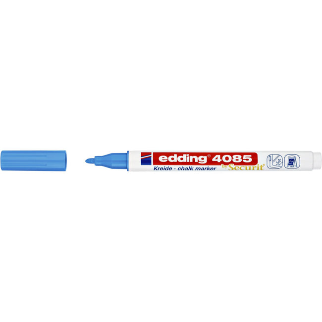 Edding -  Krijtstift  4085 rond 1-2mm lichtblauw