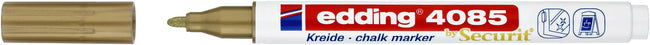Edding -  Krijtstift  4085 rond 1-2mm goud | 10 stuks