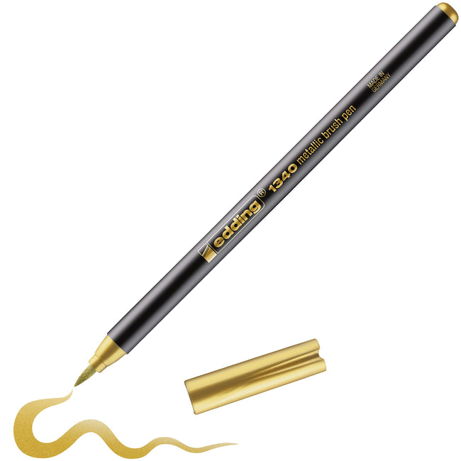 Edding -  Brushpen  1340 metallic goud