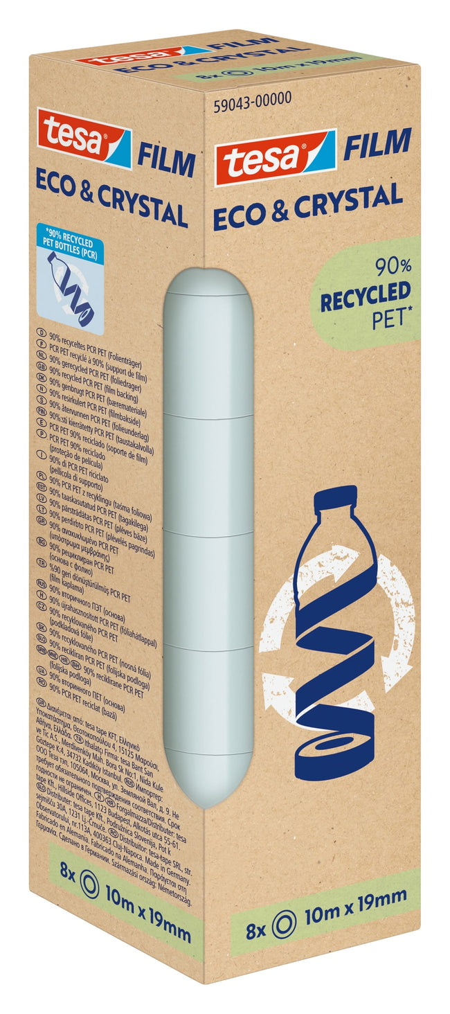 Tesa -  Plakband eco crystal 59043 19mmx10m tr