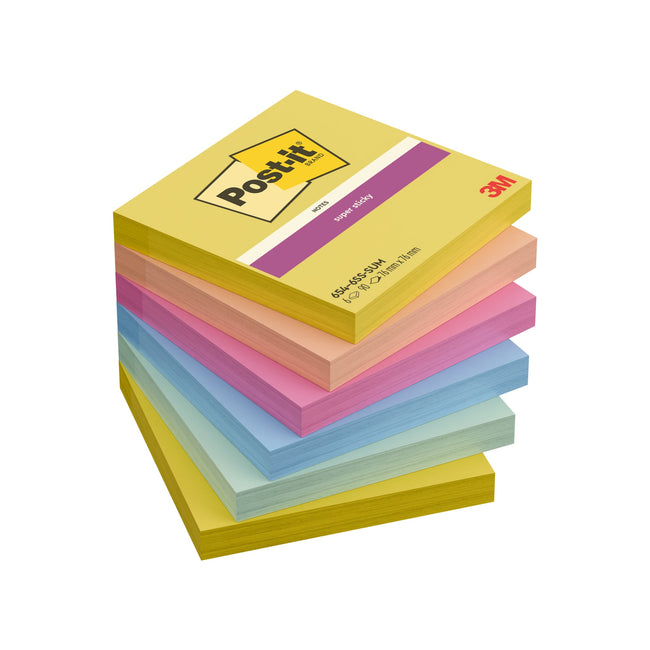 Post-it -  Memoblok  654 ss 76x76mm summer sorbet