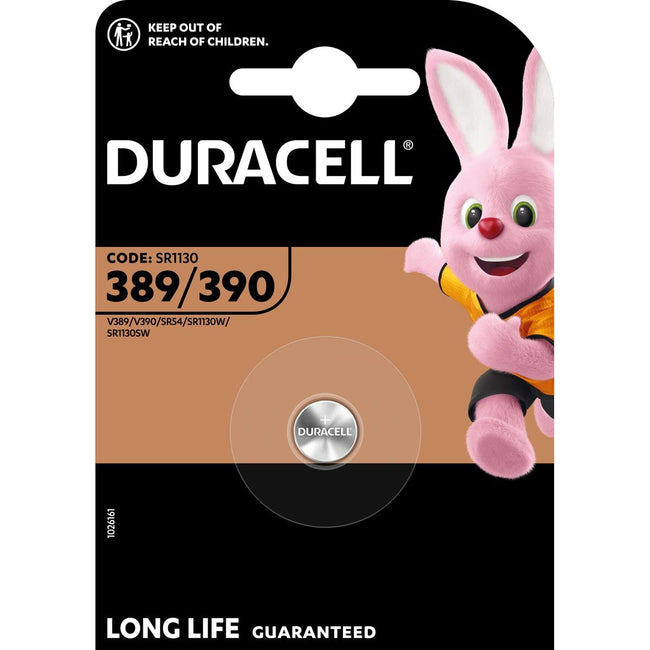 Duracell - Knopfzelle 389/390, Blister à 1 Stück