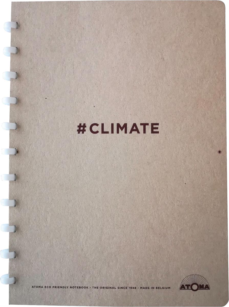 Atoma - Carnet Climat, ft A4, 144 pages, quadrillé 5 mm