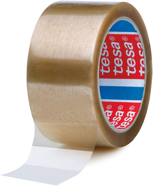 Tesa - 4089 ruban adhésif d'emballage, ft 50 mm x 66 m, PP, transparent