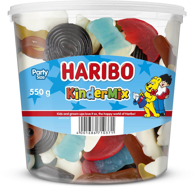 Haribo - mélange de bonbons Kinder, seau de 550 g