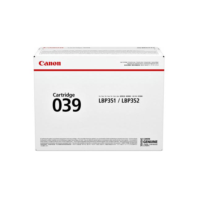 Canon - Tonercartridge Canon 039 Black