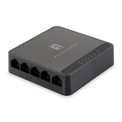 LEVEL ONE -  LevelOne GEU-0522 netwerk-switch Gigabit Ethernet (10/100/1000) Zwart