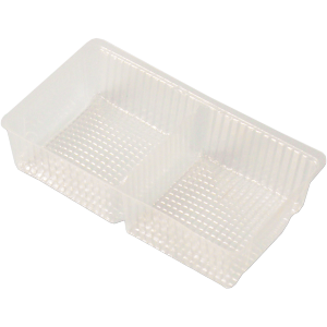 Klika - Intérieur Koekzak | PET recyclé | 192x108x45mm | transparent | 1400 pièces