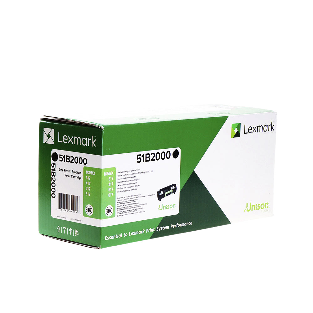 Lexmark -  Tonercartridge  51b2000 zwart