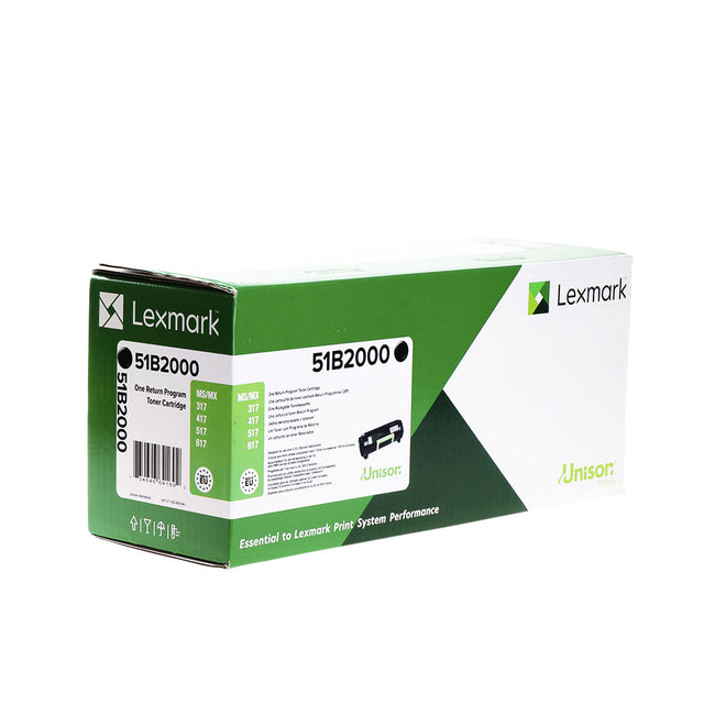Lexmark -  Tonercartridge  51b2000 zwart