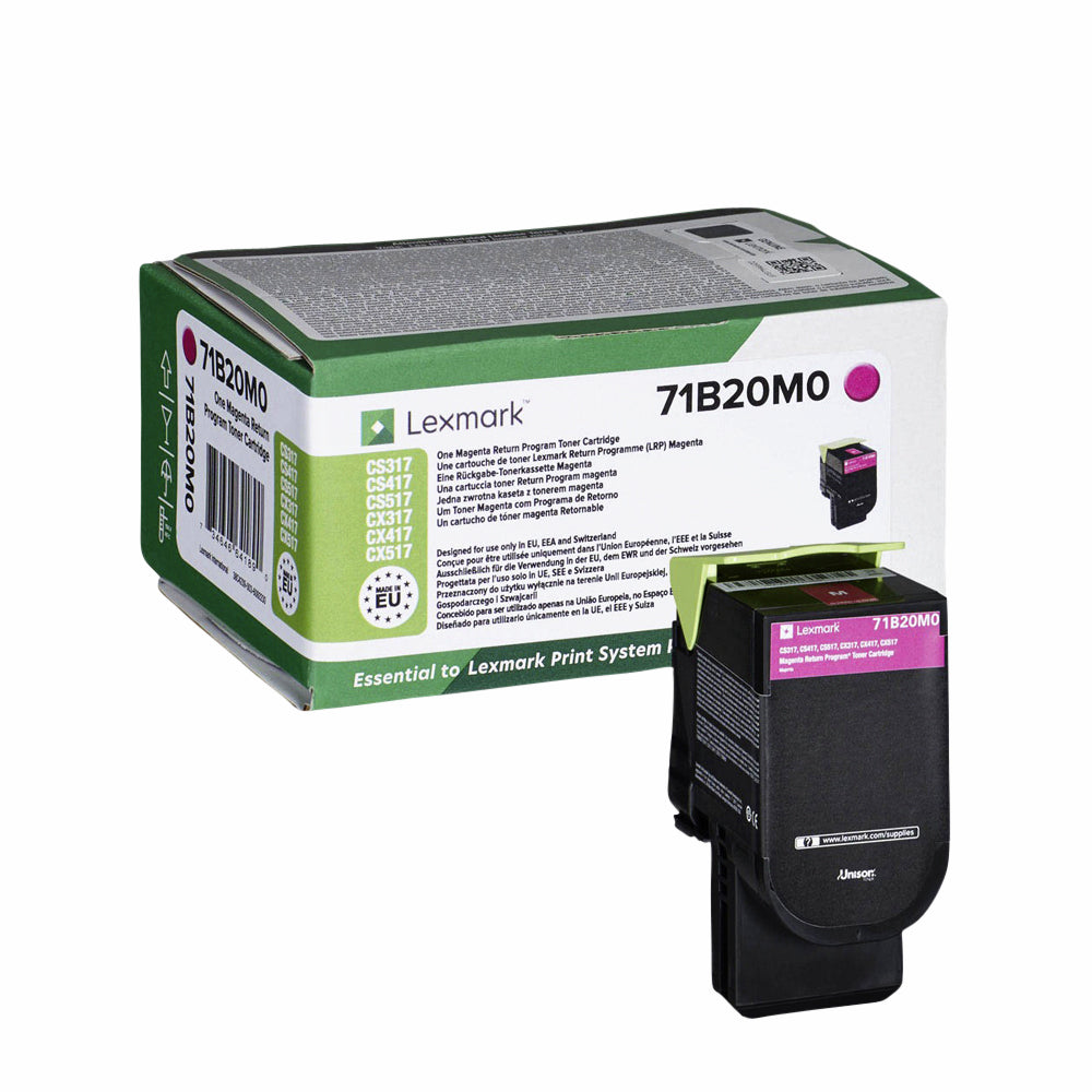 Lexmark -  Tonercartridge  71b20m0 rood