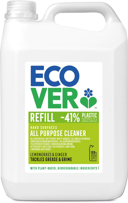 Ecover - Nettoyant tout usage citronnelle gingembre recharge flacon 5L