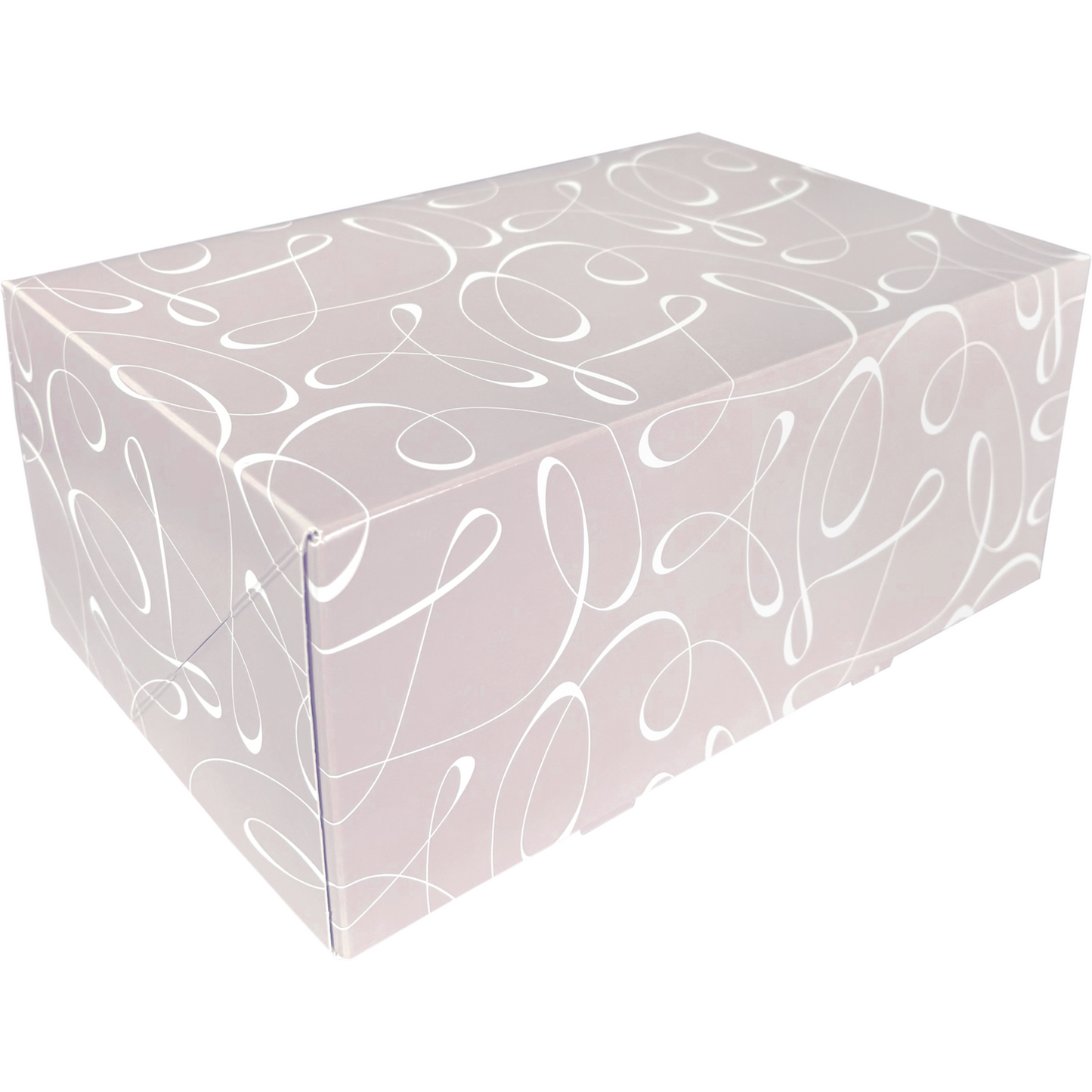 Klika - Boîte à pâtisserie | Tourbillon | carton | 21x14x9cm | sans fenêtre | 100 pièces