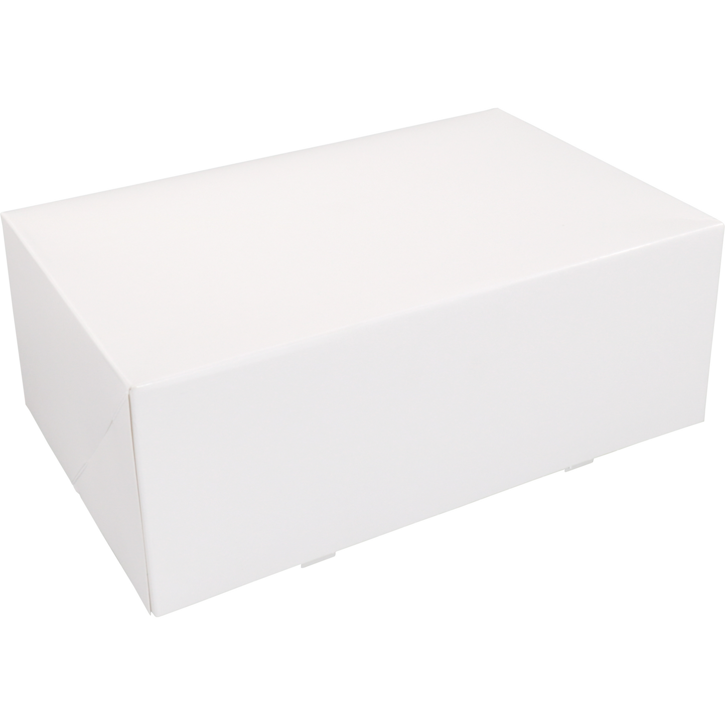 Klika - Gebaksdoos | karton | 24x16x9cm | zonder venster | wit | 100 stuks