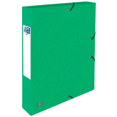 Oxford -  elastobox Top File+ rug van 4 cm, groen