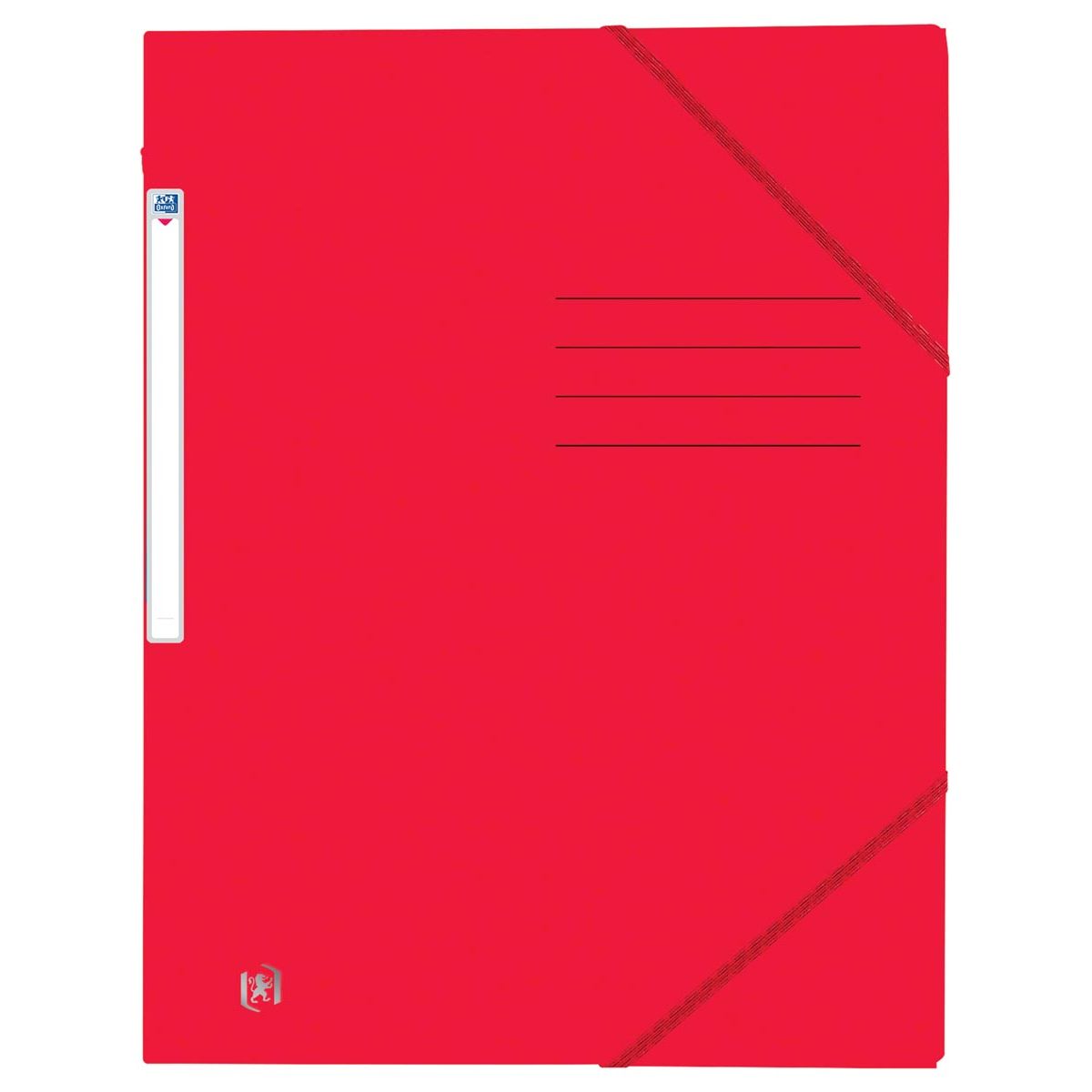 Oxford -  Top File+ elastomap uit karton, ft A4, rood