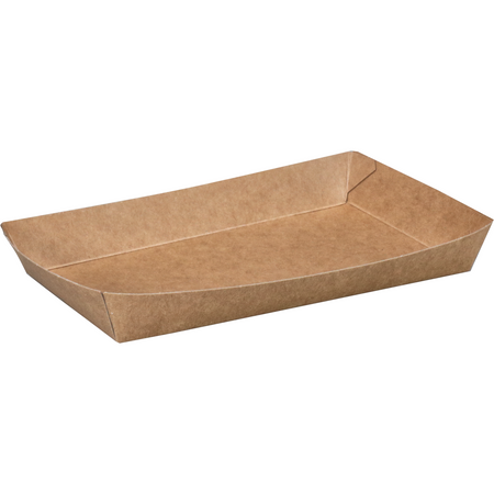 Klika -  Bak | Karton | conisch bakje | 160x100x24mm | bruin | 750 stuks