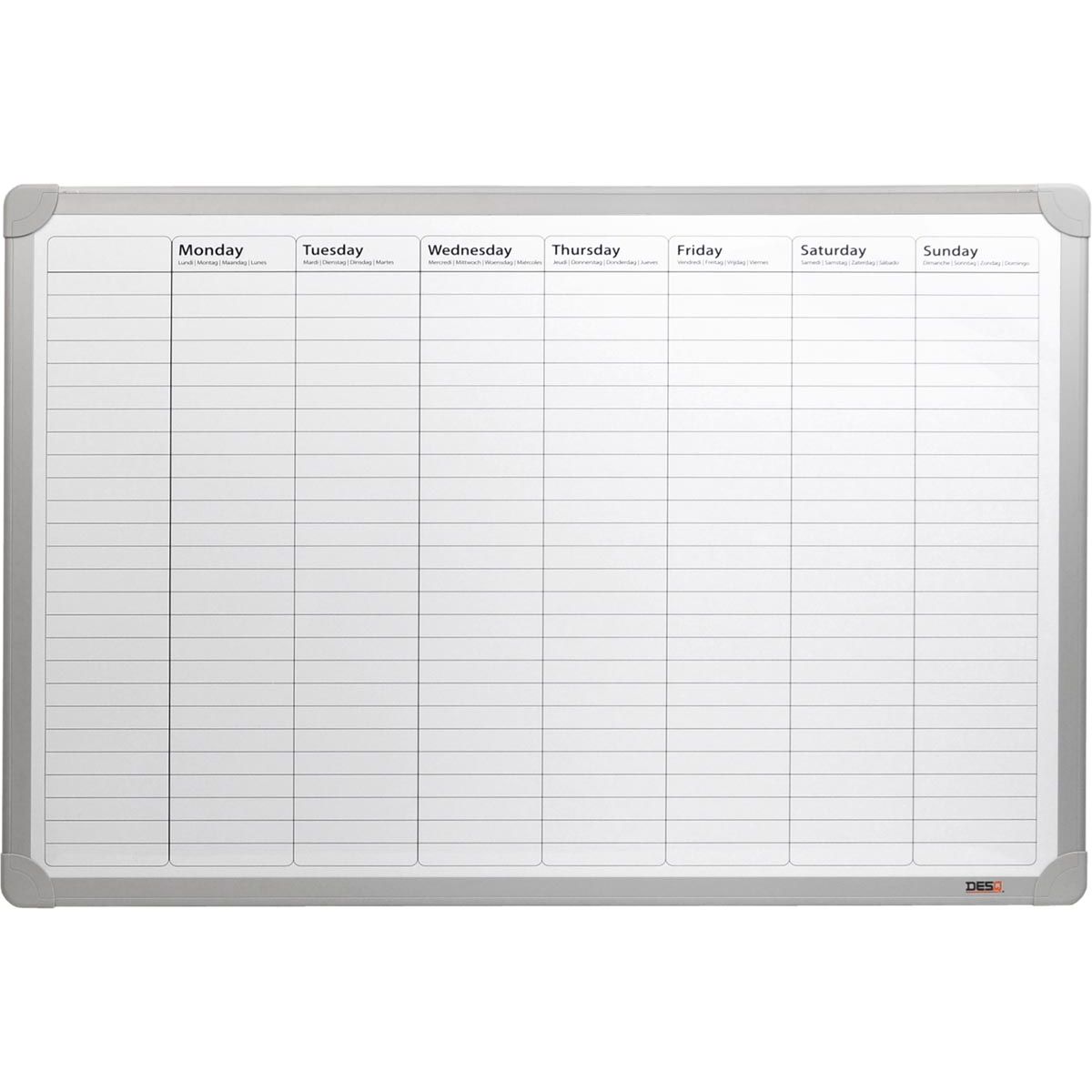 Desq - agenda hebdomadaire magnétique