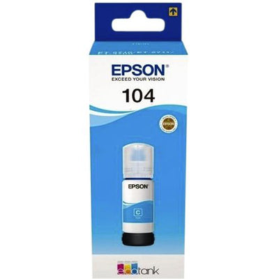 Epson - Nachfülltinte 104 T00P240 blau