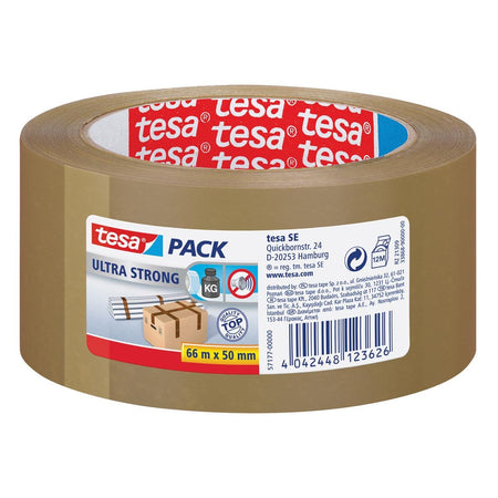 Tesa - Pack d'emballage® Ultra Strong 66mx50mm marron