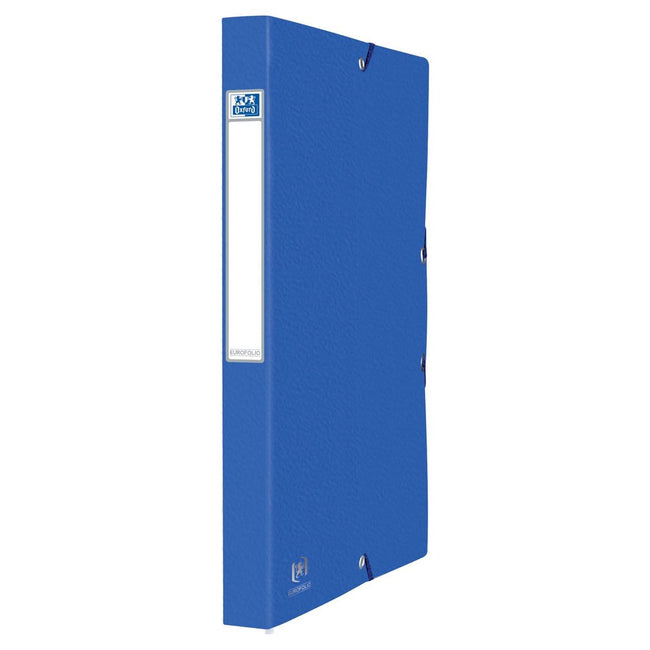 Oxford - Elastobox Folio arrière de 2,5 cm, bleu