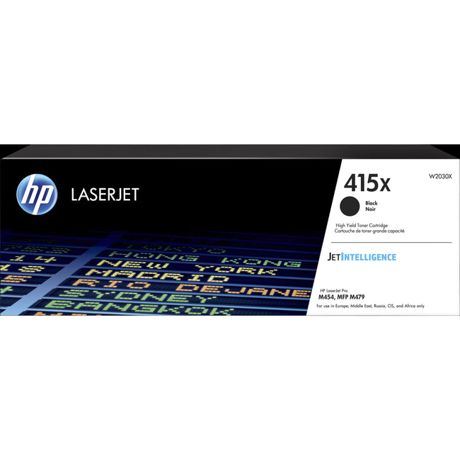 HP -  415X originele high-capacity zwarte LaserJet tonercartridge