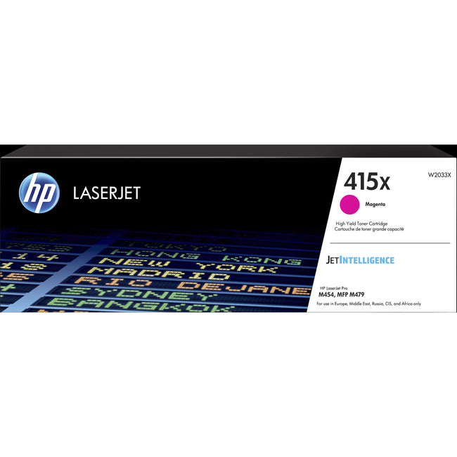 HP -  415X originele high-capacity magenta LaserJet tonercartridge