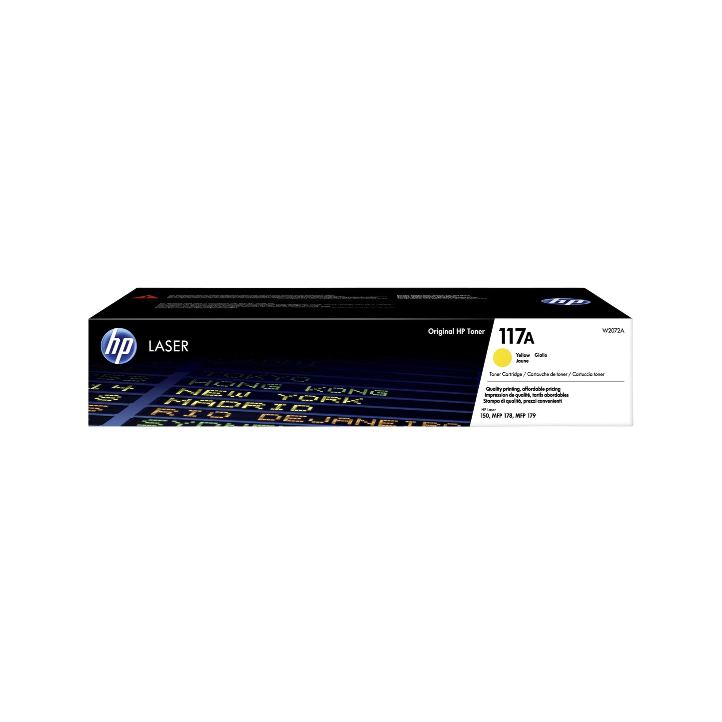 HP -  Tonercartridge  w2072a 117a geel