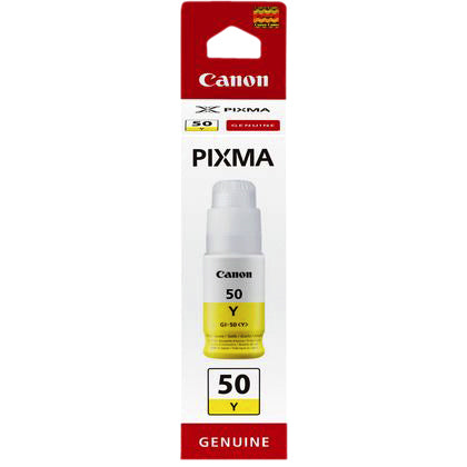 Canon - Flacon de recharge encre GI-50 jaune