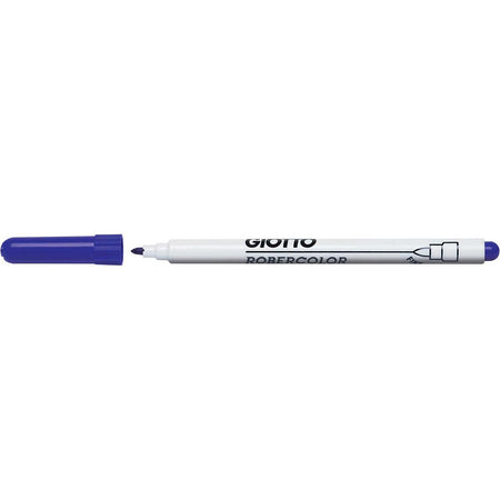 Giotto - Marqueur pour tableau blanc Robercolor fin, pointe ronde, bleu