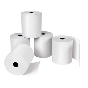 Qbasic - Rouleau de comptage 57mmx25m, noyau Ø12mm thermique | 20 pièces