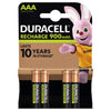 Duracell - Batterie rechargeable 4xAAA 900mAh Ultra | 10 pièces
