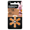 Duracell - Batterie Auditive DA13 Ø7.9mm 310mAh 6 pièces