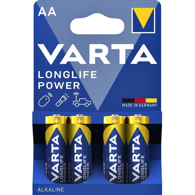Varta - Batterie Longlife Power 4x AA | 20 Stück
