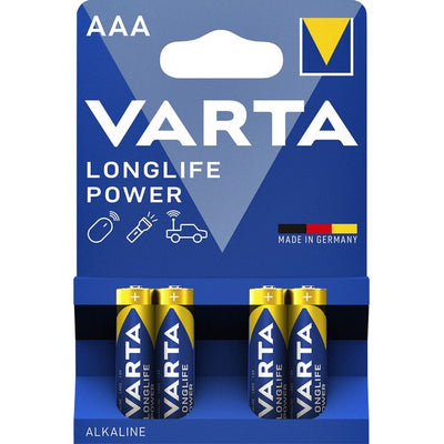 Varta - Batterie longue durée de vie 4x AAA | 10 pièces