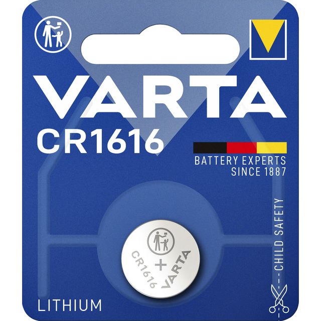 Varta - Batterie Knopfzelle CR1616 Lithium Blister à 1 Stück