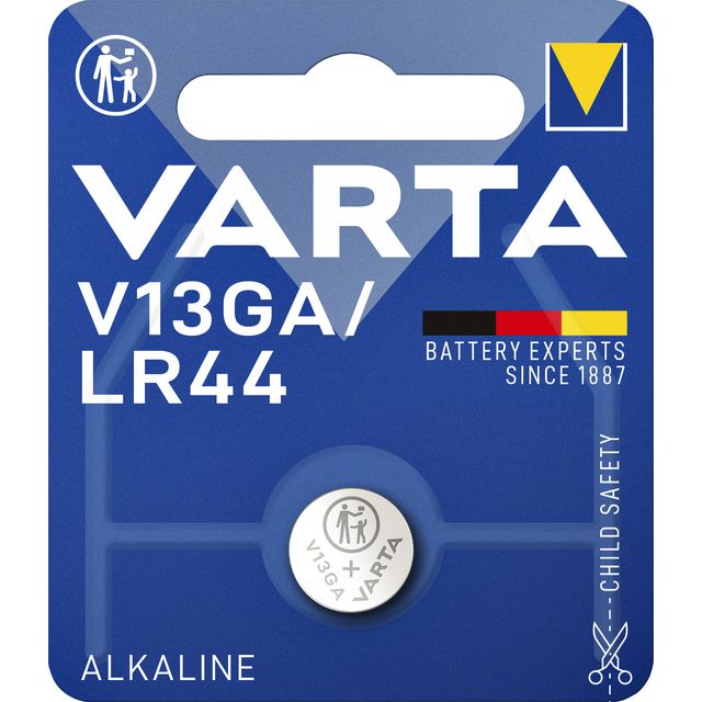 Varta - Pile bouton V13GA alcaline blister de 1 pièce | 10 pièces