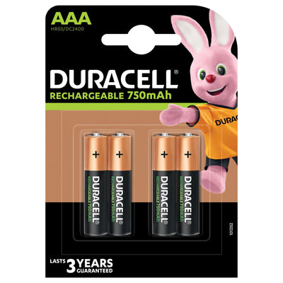 Duracell -  Batterij oplb durable aaa plus rcr 750mah | 10 stuks