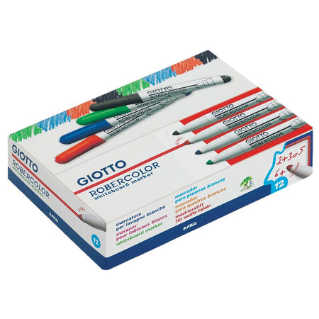 Giotto - Marqueur pour tableau blanc Robercolor maxi, pointe ronde, bleu