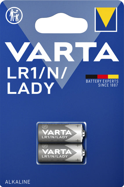 Varta - Pile alcaline LR1/N/Lady blister de 2 pièces | 10 pièces