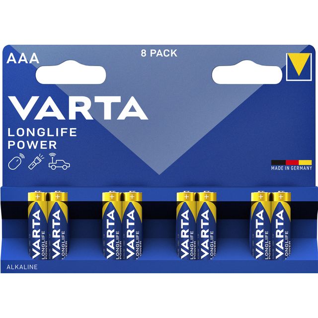 Varta -  Batterij Longlife Power 8x AAA