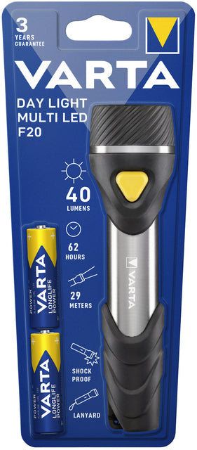 Varta - Lampe de poche multi LED lumière du jour F20