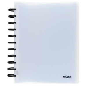 Atoma - album, pour ft A4, en PP, avec 100 sachets, couleurs assorties