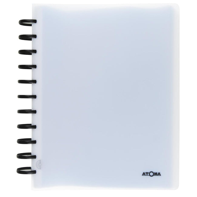 Atoma - album, pour ft A4, en PP, avec 100 sachets, couleurs assorties