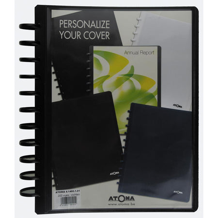 Atoma - album, pour ft A4, en PP, avec 100 pochettes, personnalisable